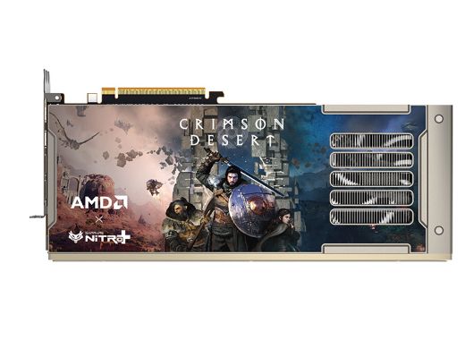 SAPPHIREのRadeon RX 9070 XTに『紅の砂漠』コラボモデル、イラスト