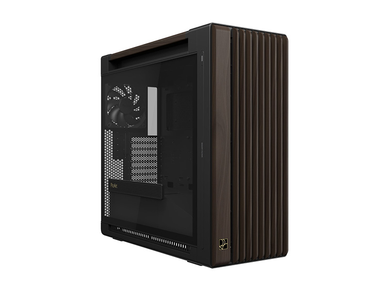 「ProArt PA602 Wood Edition Modern Black - Tempered Glass Panel」