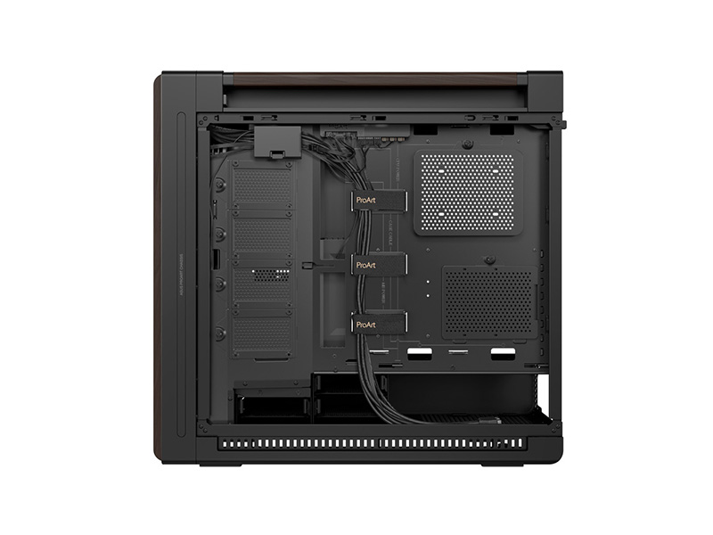 「ProArt PA602 Wood Edition Modern Black - Metal Panel」