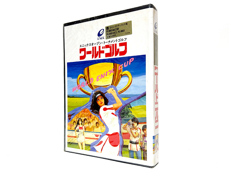 女子プロゴルフを題材としているわけではありませんが、パッケージに大きく描かれているのは女性のゴルファーでした。全体的に、女性キャラクターのイラストが目立つパッケージとなっています。