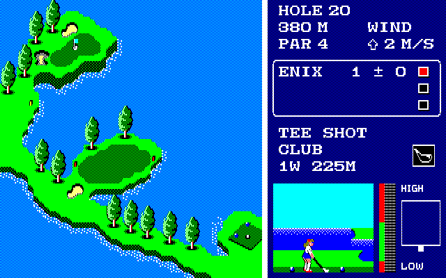 エキストラホールをいくつか掲載してみました。「そんな無茶な！」と思わず叫んでしまうほどの難解なコースだらけですが、エキストラホールをアンダーパーで回れるようになれば、あなたも立派な『ワールドゴルフ』プロに。