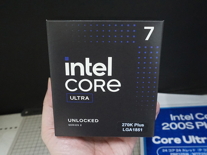 新モデルの「Core Ultra 270K Plus」