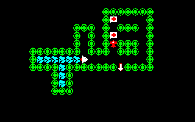 コンストラクション機能を使えば、各プレイヤーが考えたステージで遊ぶことができます。クリアできないときには、コンストラクションで難解な面を考えると気晴らしになるかもしれません？