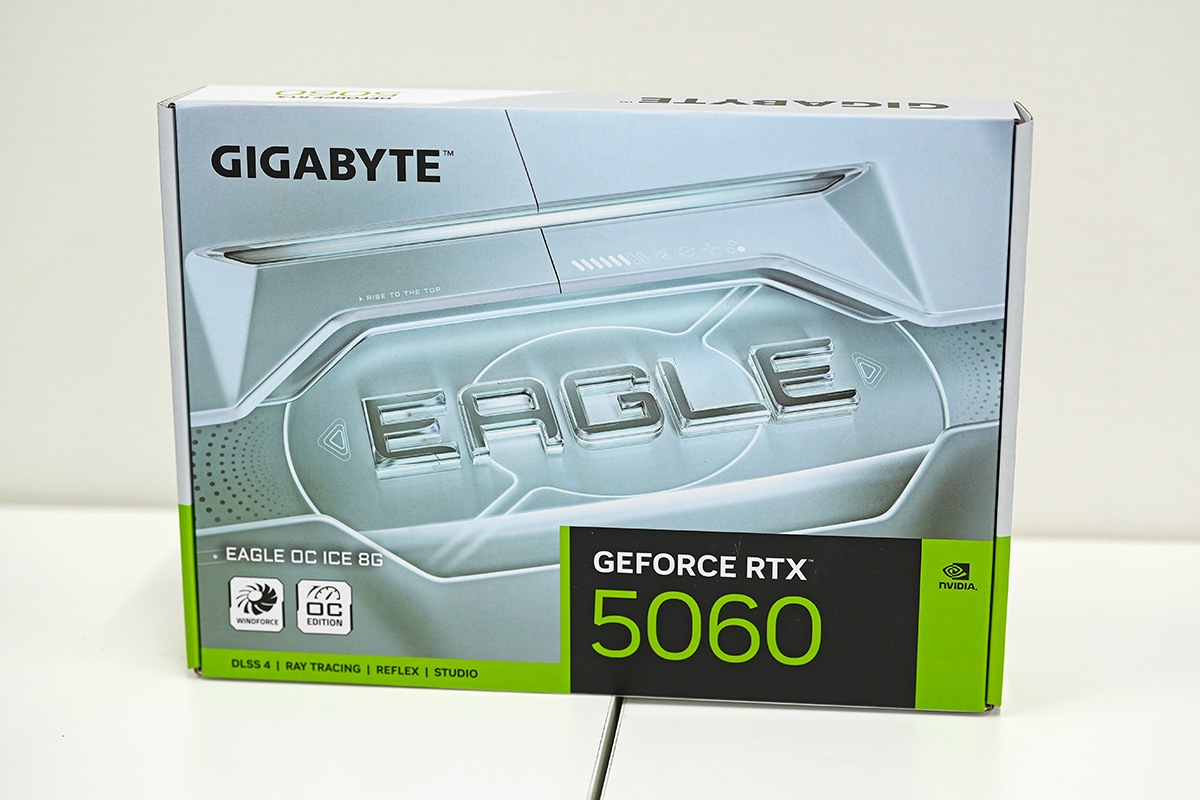 GIGABYTE GeForce RTX 5060 EAGLE OC ICE 8G