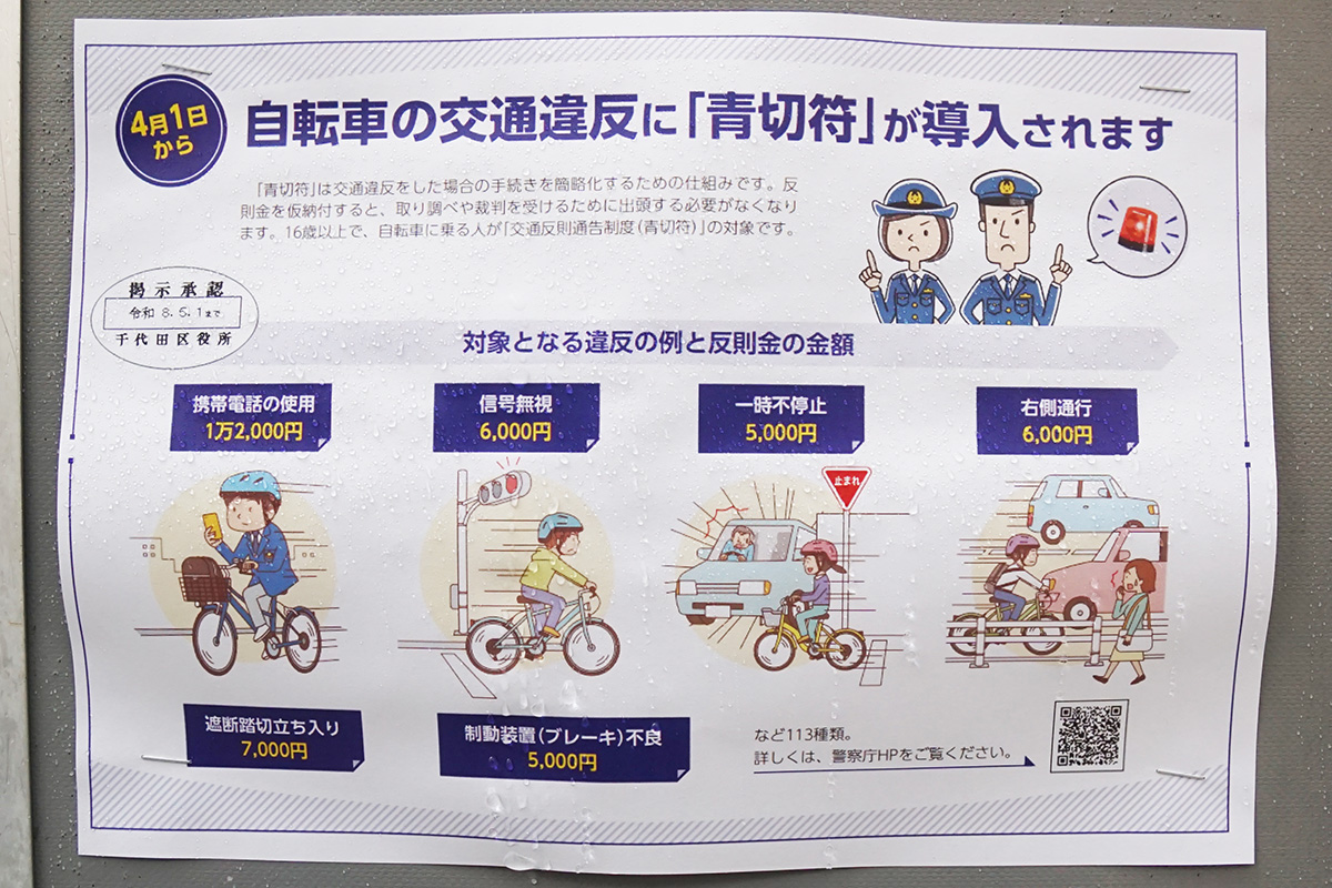 No.C-524 外神田四丁目7番 千代田区掲示板(4月4日撮影)