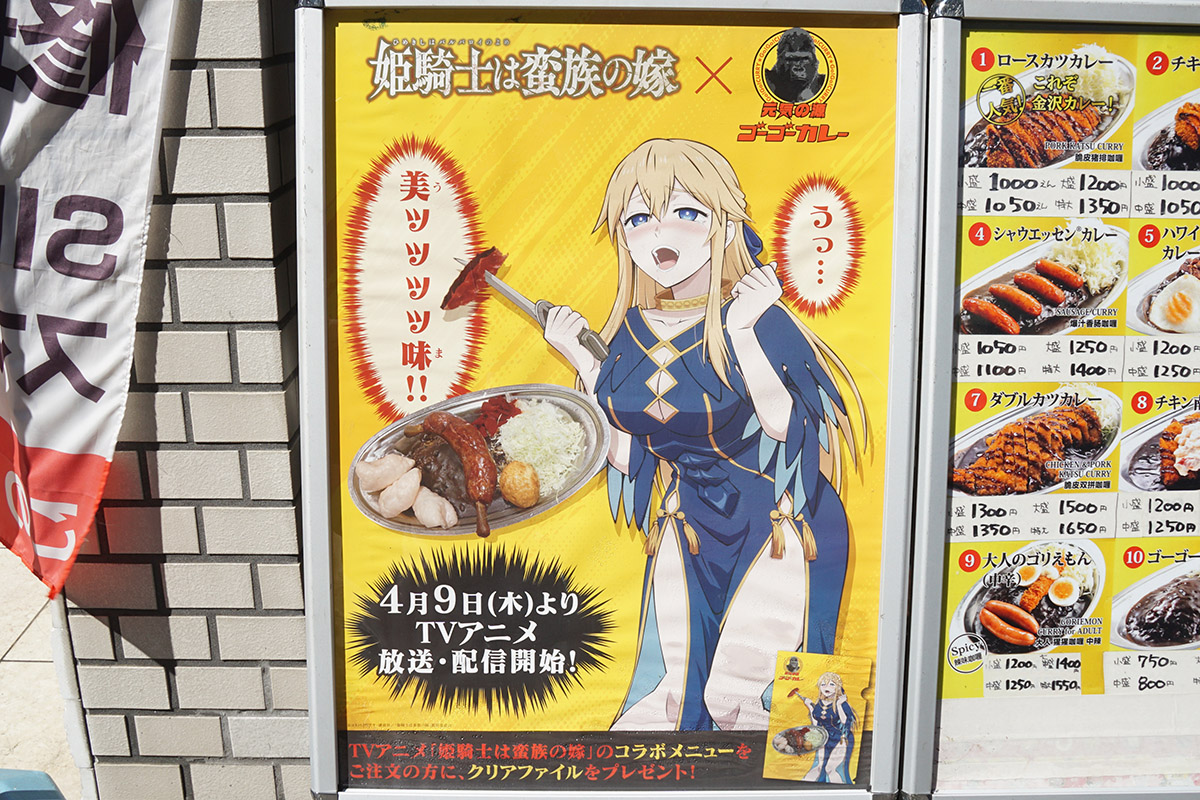 ゴーゴーカレー 秋葉原1号店(4月3日撮影)