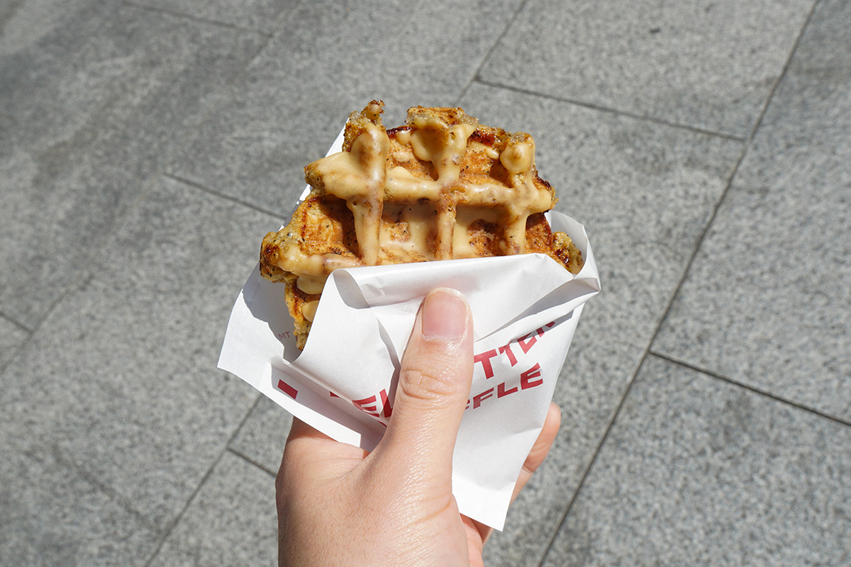 BEL BUTTER WAFFLE ヨドバシAkiba店(4月3日撮影)