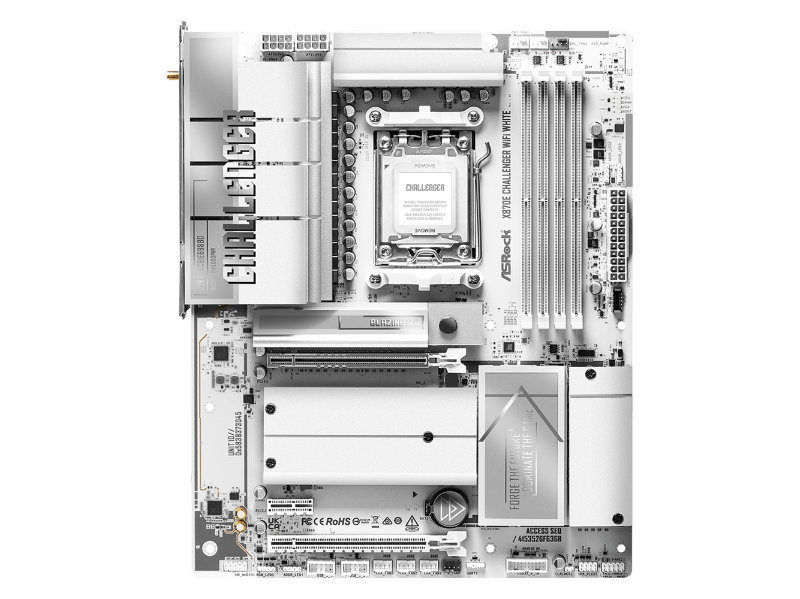 「X870E Challenger WiFi White」