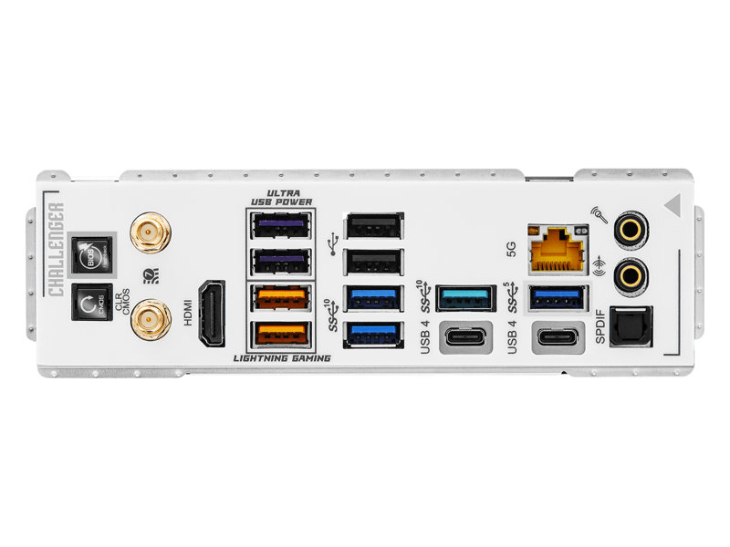 「X870E Challenger WiFi White」