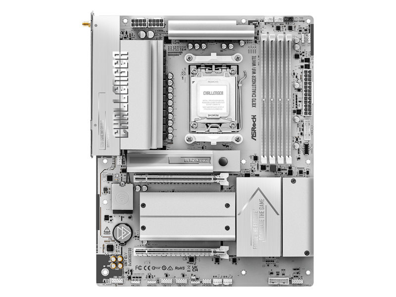 「X870 Challenger WiFi White」