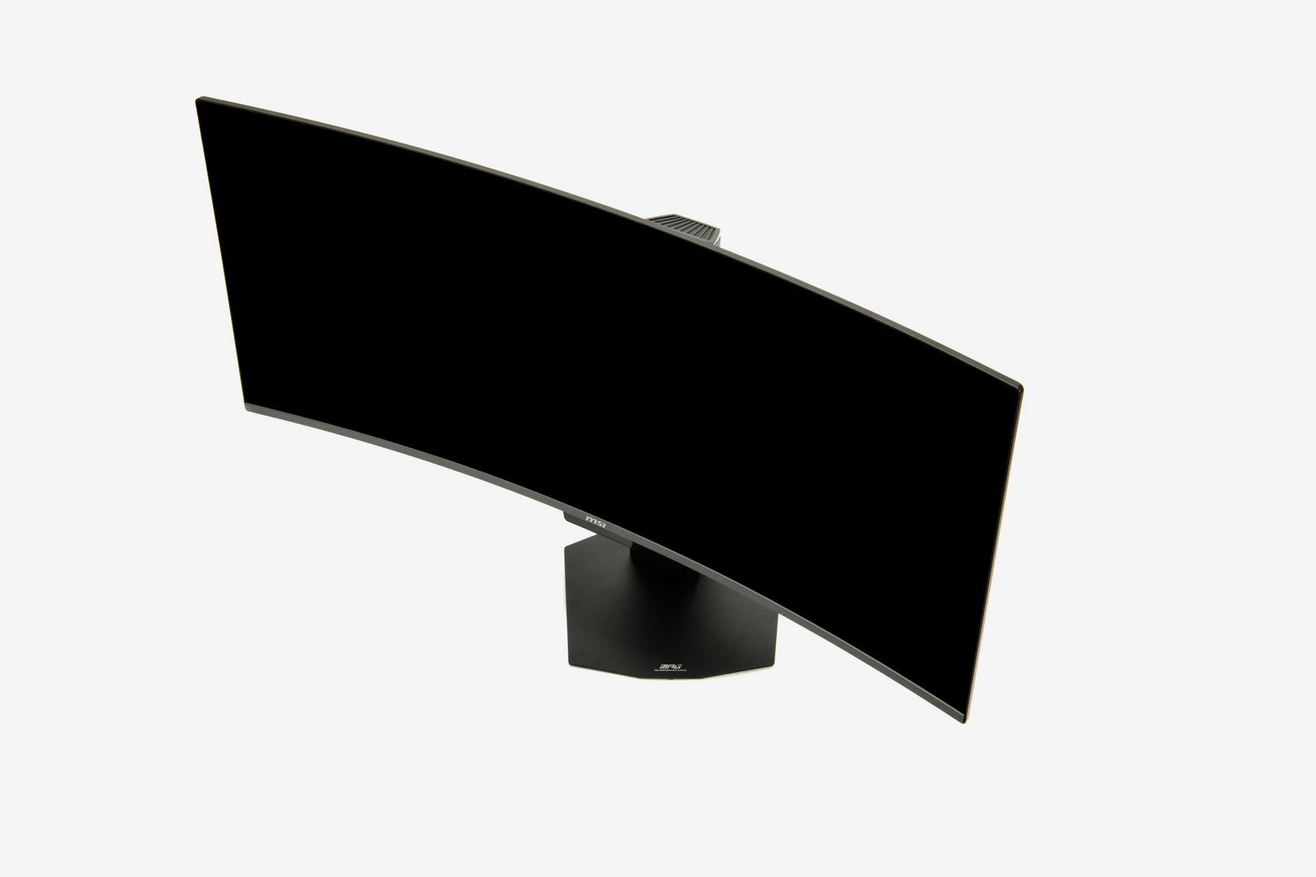 左右30度のスイベルも可能。なお、パネルを完全な縦位置に回転することはできないが、±10度の範囲で角度を動かせる