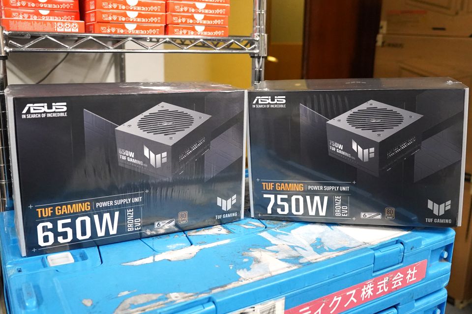 ASUSの80PLUS BRONZE電源「TUF-GAMING-650B-EVO/750B-EVO」が発売