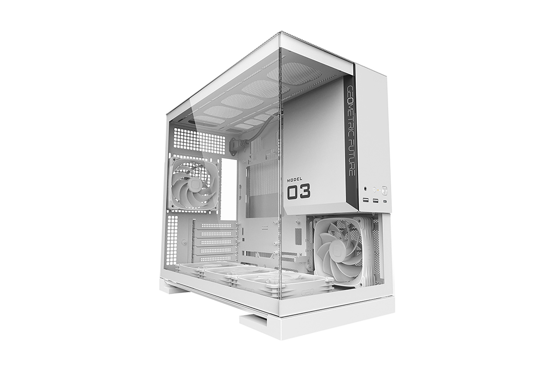 「MODEL 3 All White with 5FAN」