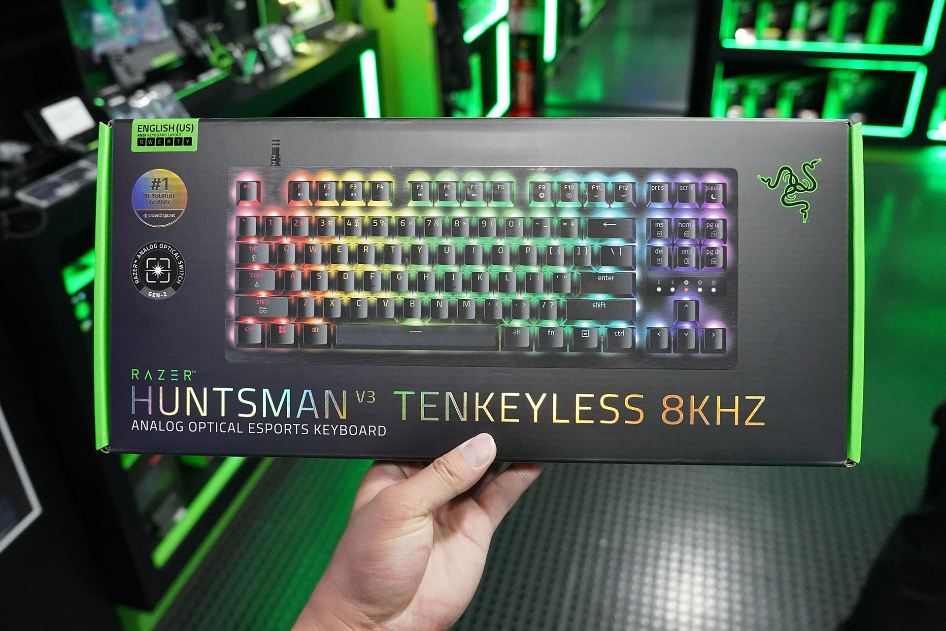 「Huntsman V3 Tenkeyless 8KHz」