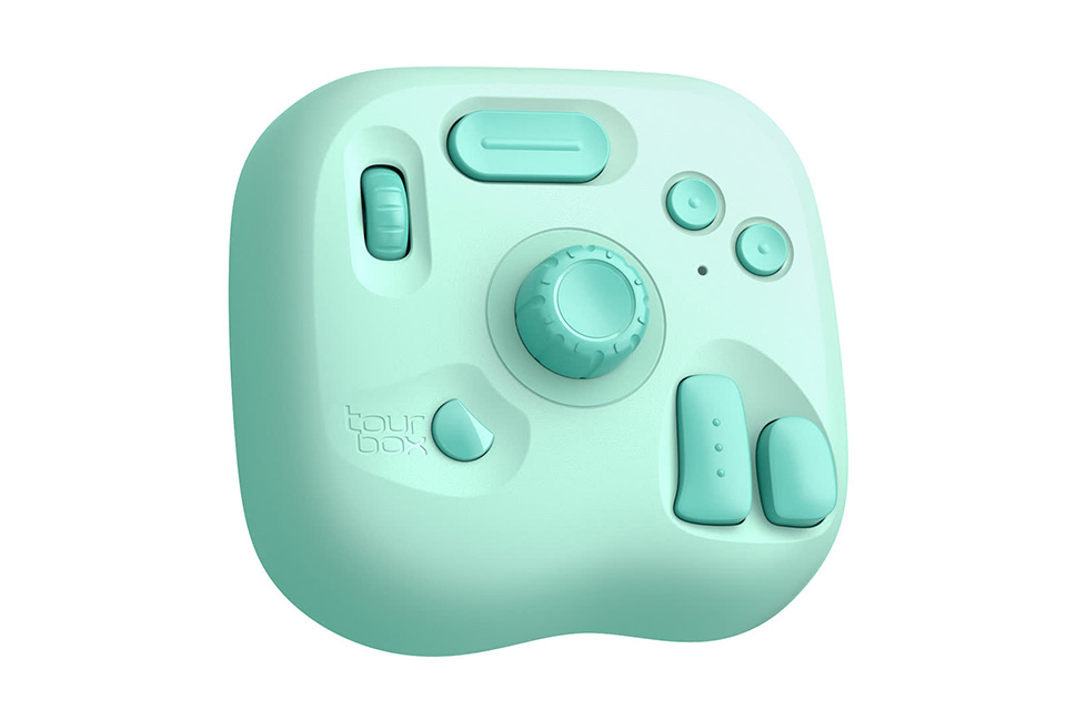 クリエイター向け片手デバイス「TourBox Elite Plus」に新色、計4種類
