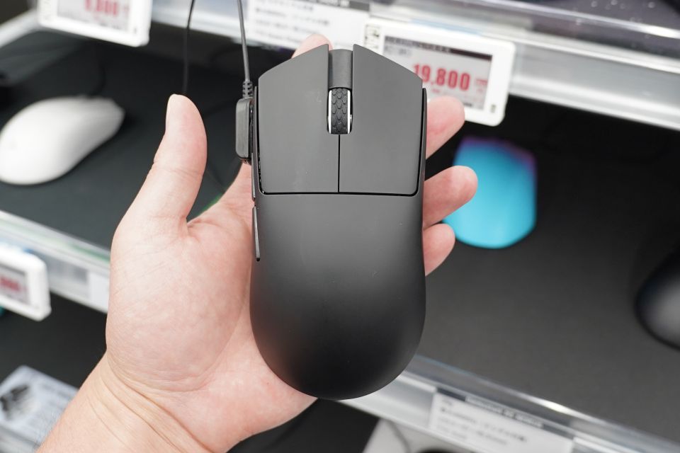 【新品未使用】Darmoshark M9 WHALE SHARK ブラック Lサイズ以上の大型ゲーミングマウス「DARMOSHARK M9 WHALE SHARK