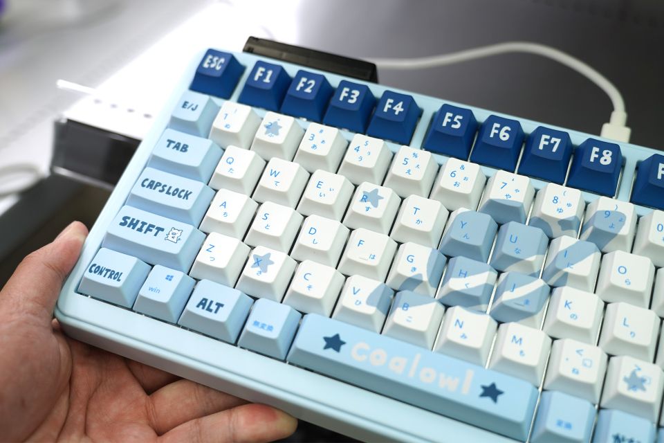 ラピトリ対応ゲーミングキーボード「AIM1 瞬」にイラストレーター
