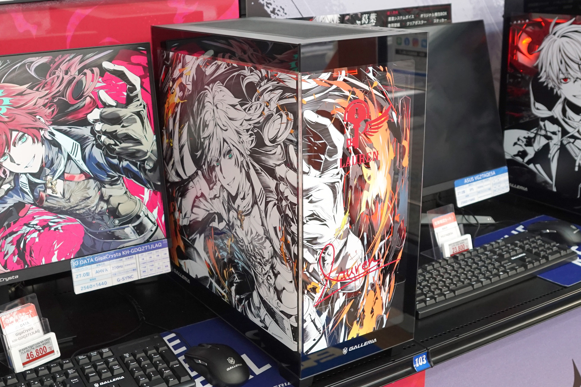 GALLERIA ローレン・イロアス コラボモデルPC