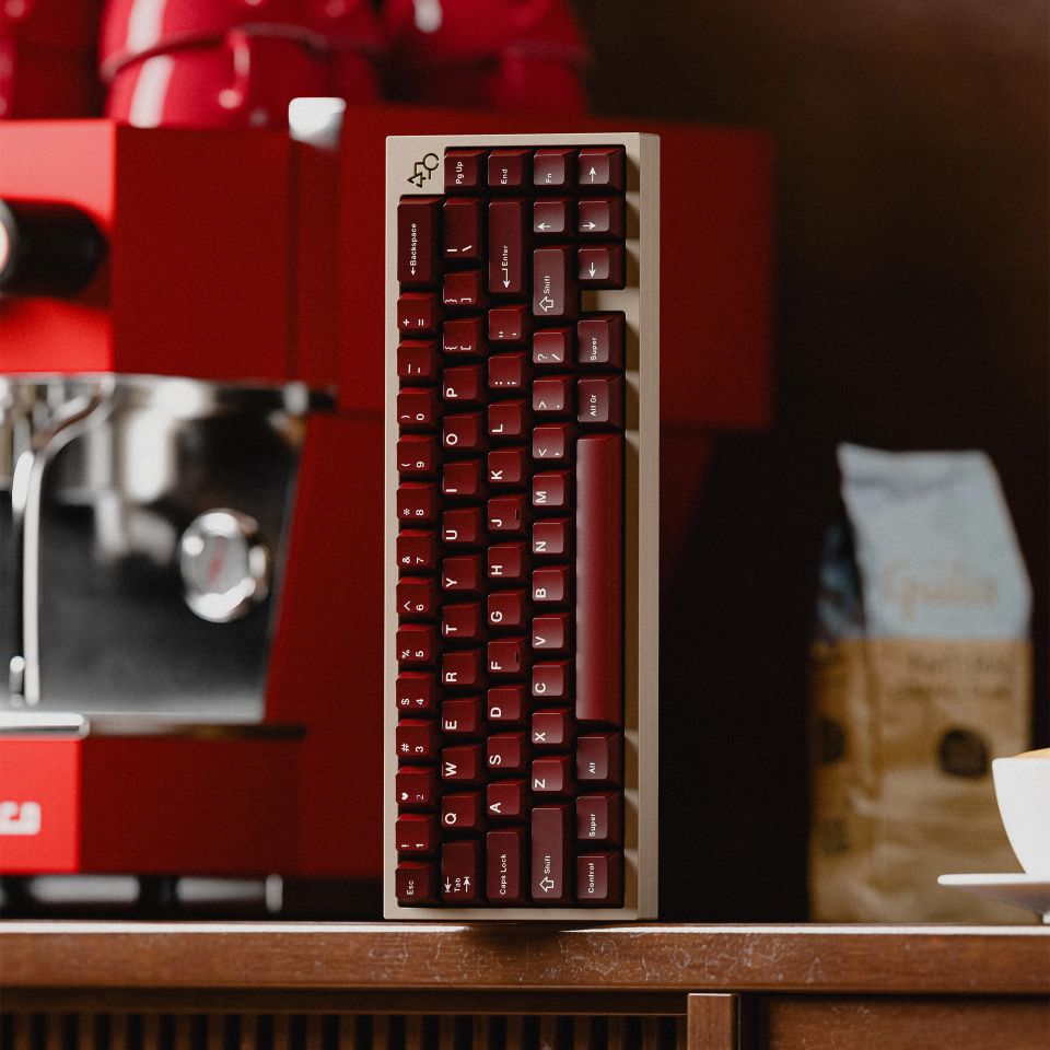 正規品 GMK a キーキャップセット + Novelties Set 鮮やかな赤色が印象的なキーキャップセット「GMK Cherry Love