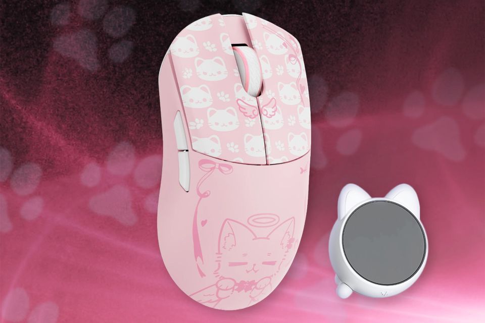 マグネシウム合金製軽量マウス「WLMOUSE 幻」にピンクの限定カラー