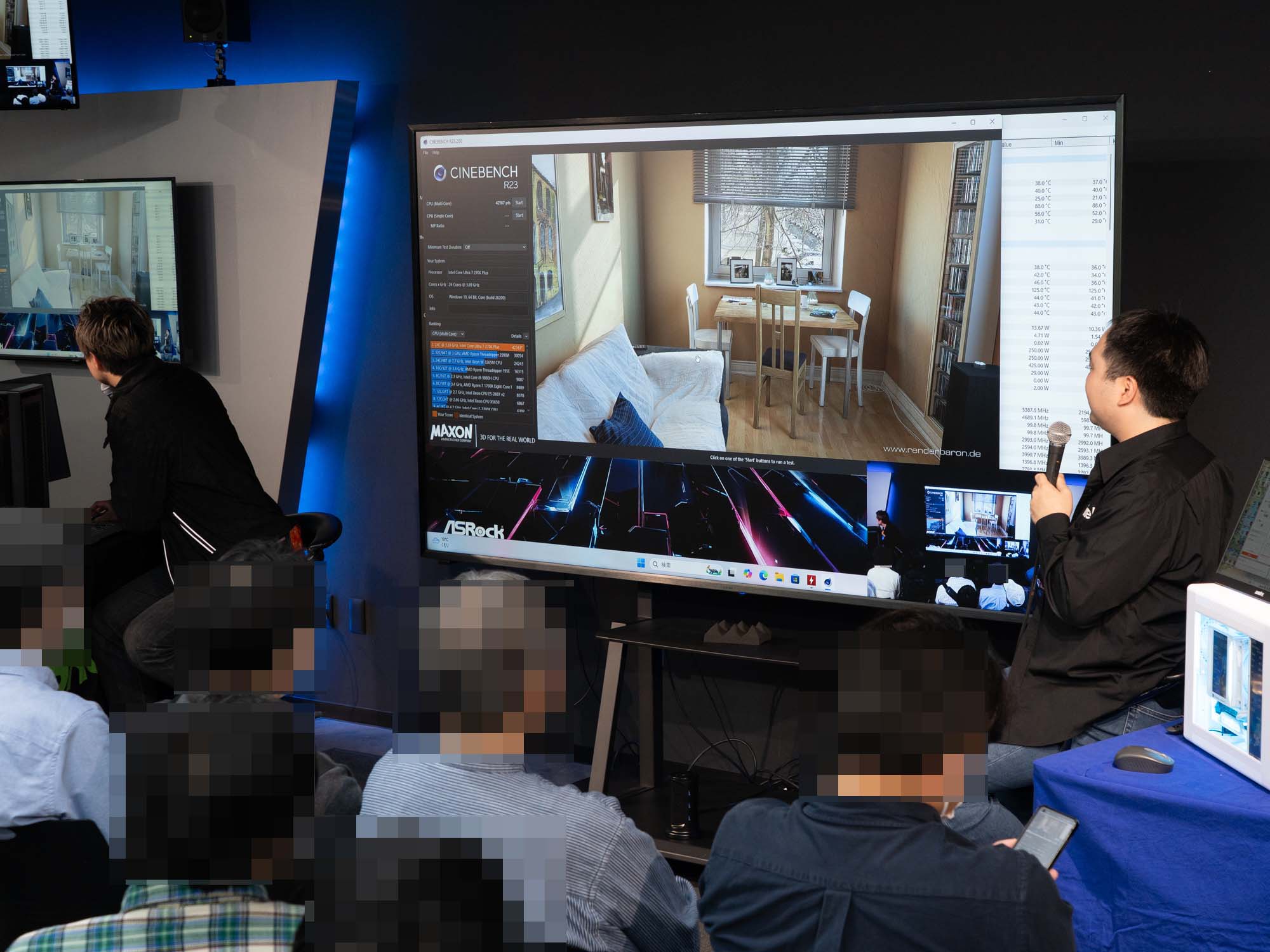 ベンチマークにはCINEBENCH R23を使用