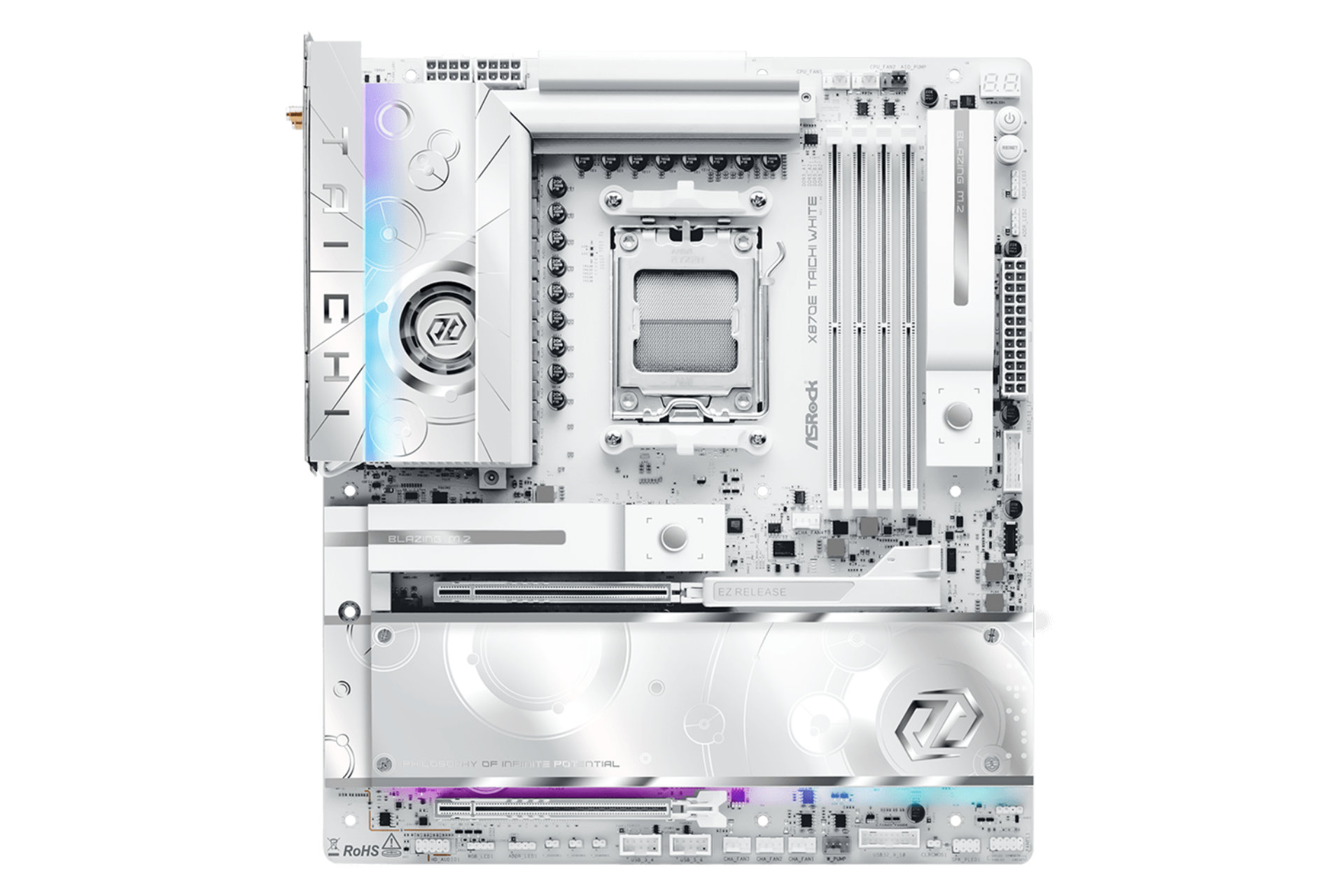 「X870E Taichi White」