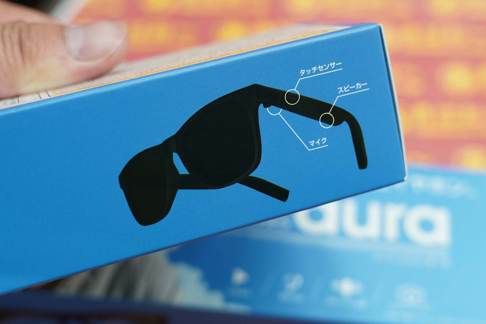 アイウェア型イヤホン