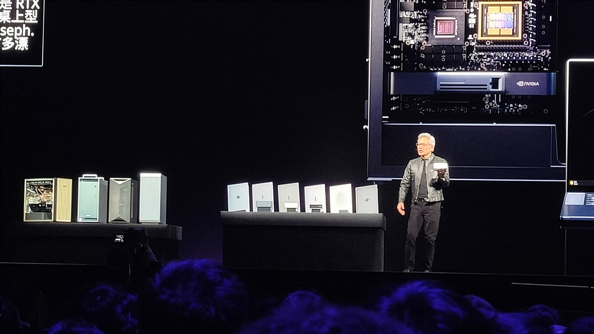 RTX Spark搭載PCの実機も紹介された。準備は進んでいるようだ