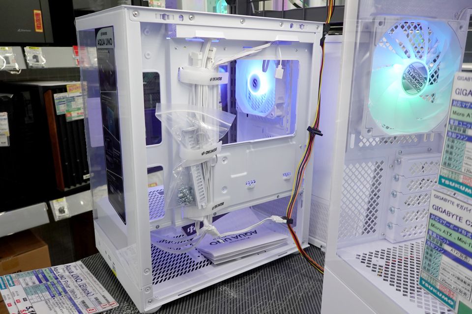 カラバリ豊富な格安microATXケース「Okinos Aqua UNO」が登場、価格は
