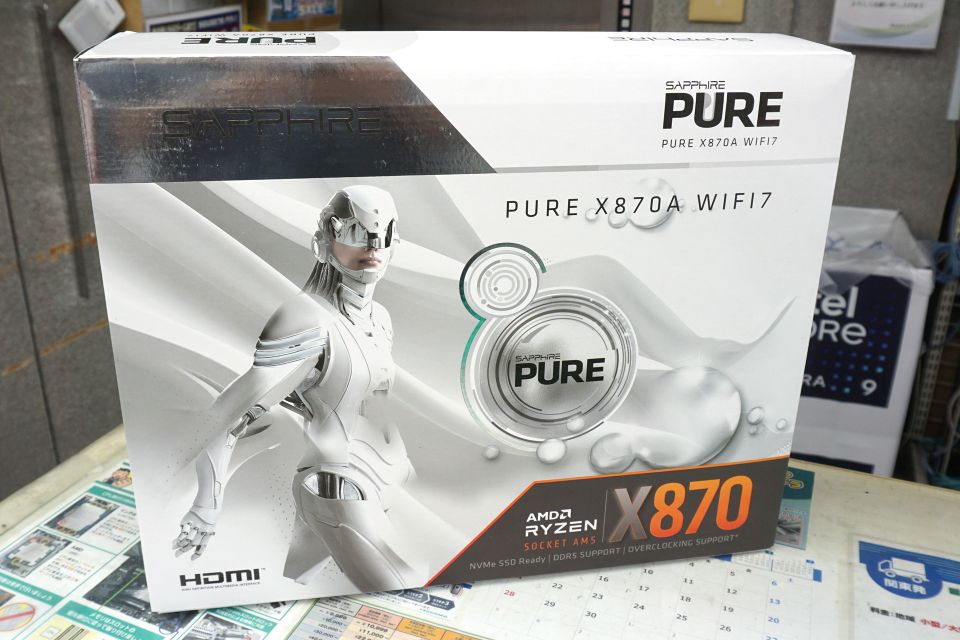 SAPPHIREのRyzen 9000対応マザー「PURE X870A WIFI7」が発売 - AKIBA