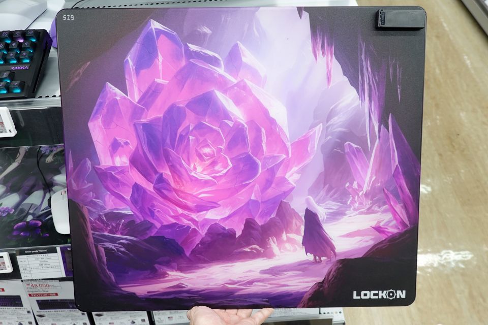 マウス・トラックボール lock on odyssey 全世界限定1,000枚のガラスマウスパッド「Lock-On Odyssey」が入荷