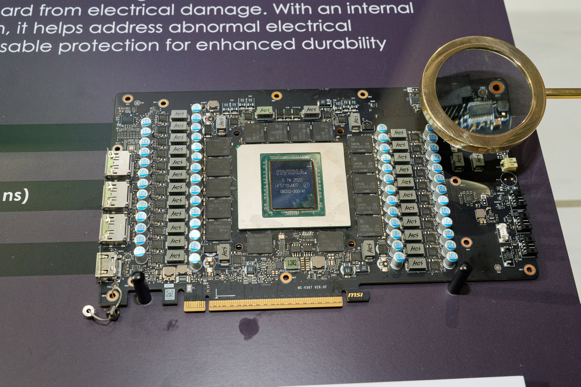eFUSEを採用したビデオカードの基板