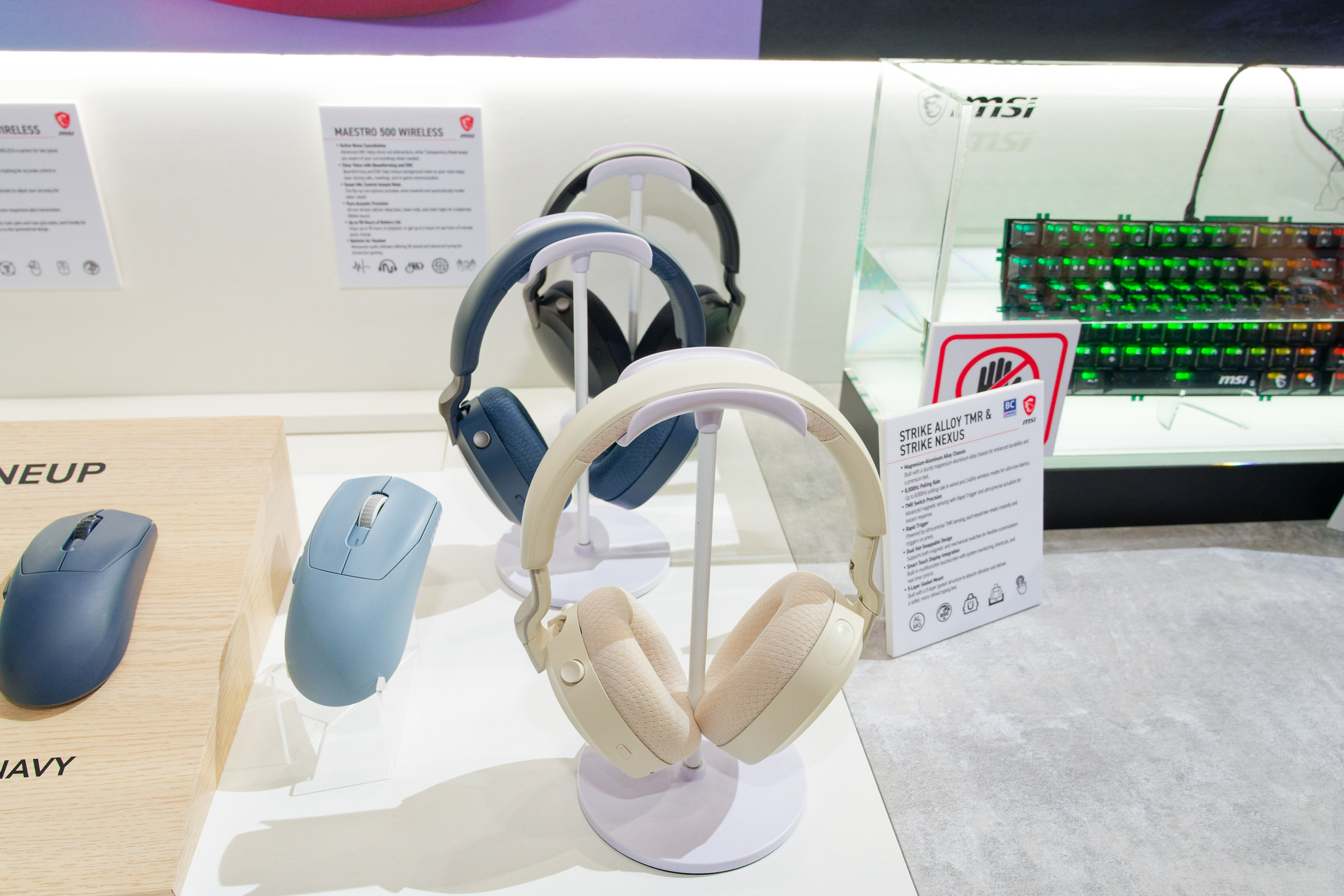アクティブノイズキャンセリング機能付きで、ビームフォーミングマイクによりクリアな音声収録が可能なヘッドセット「MAESTRO 500 WIRELESS」