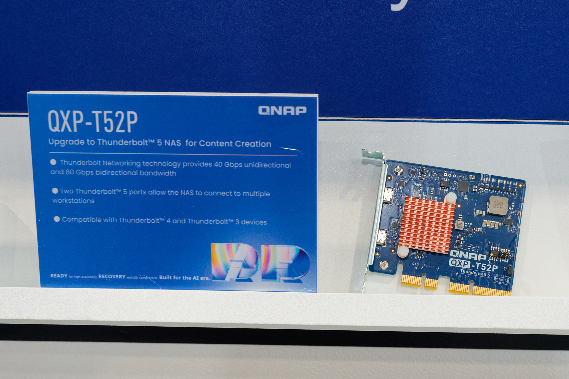 Thunderbolt 5のPCIe拡張カードも登場