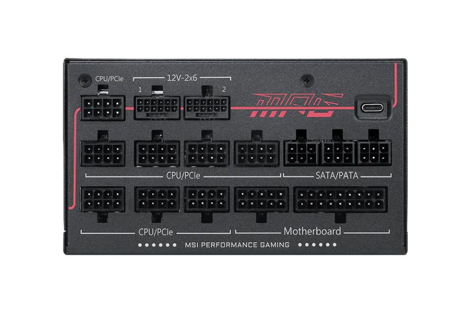 12V-2x6監視機能付きのハイエンド1300W ATX電源「MPG Ai1300TS PCIE5