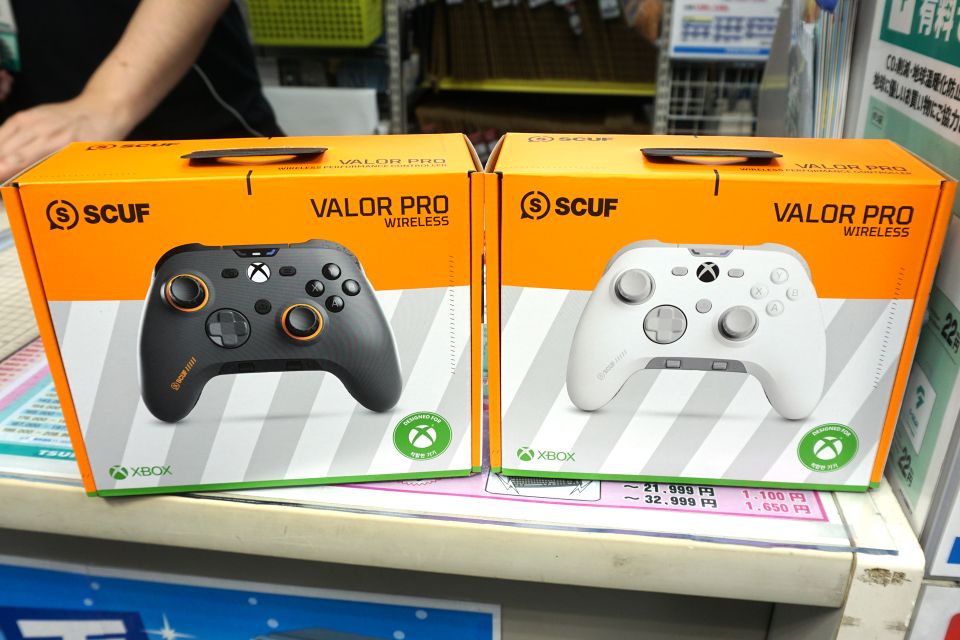 SCUFブランドのゲームパッド「Valor」が国内発売、有線/無線の2モデル