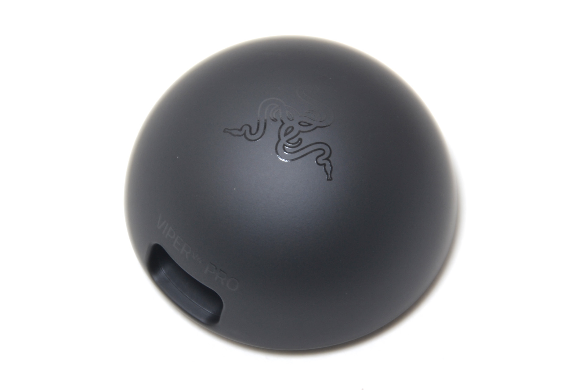 「Viper V4 Pro」のレシーバーは重量があり、デスク上に安定して置いておける