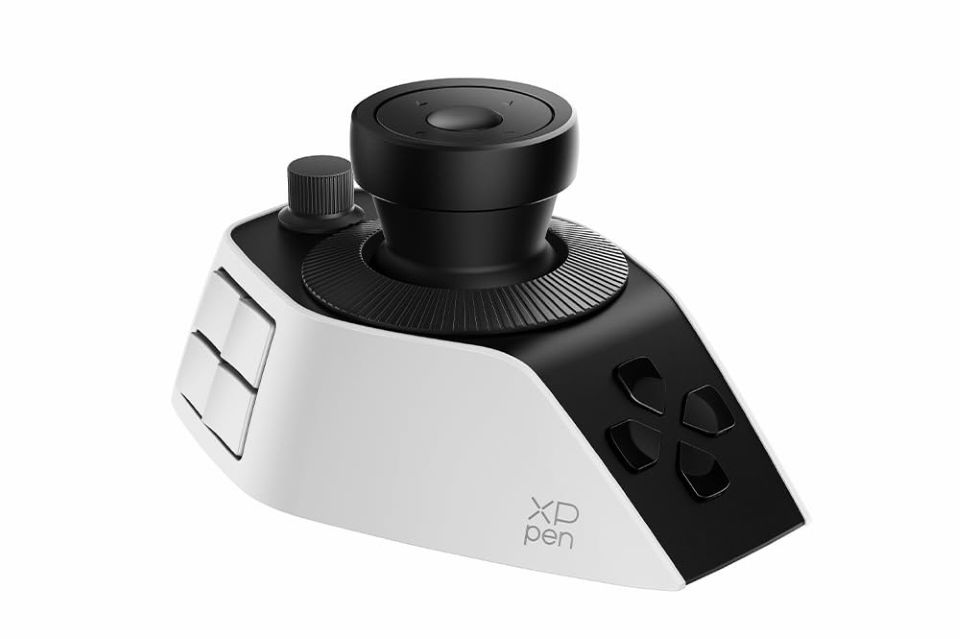 手元に在庫あるんでスピード配送！ ダイヤル/ジョイスティック/19ボタン搭載の左手デバイス「XPPen Pilot
