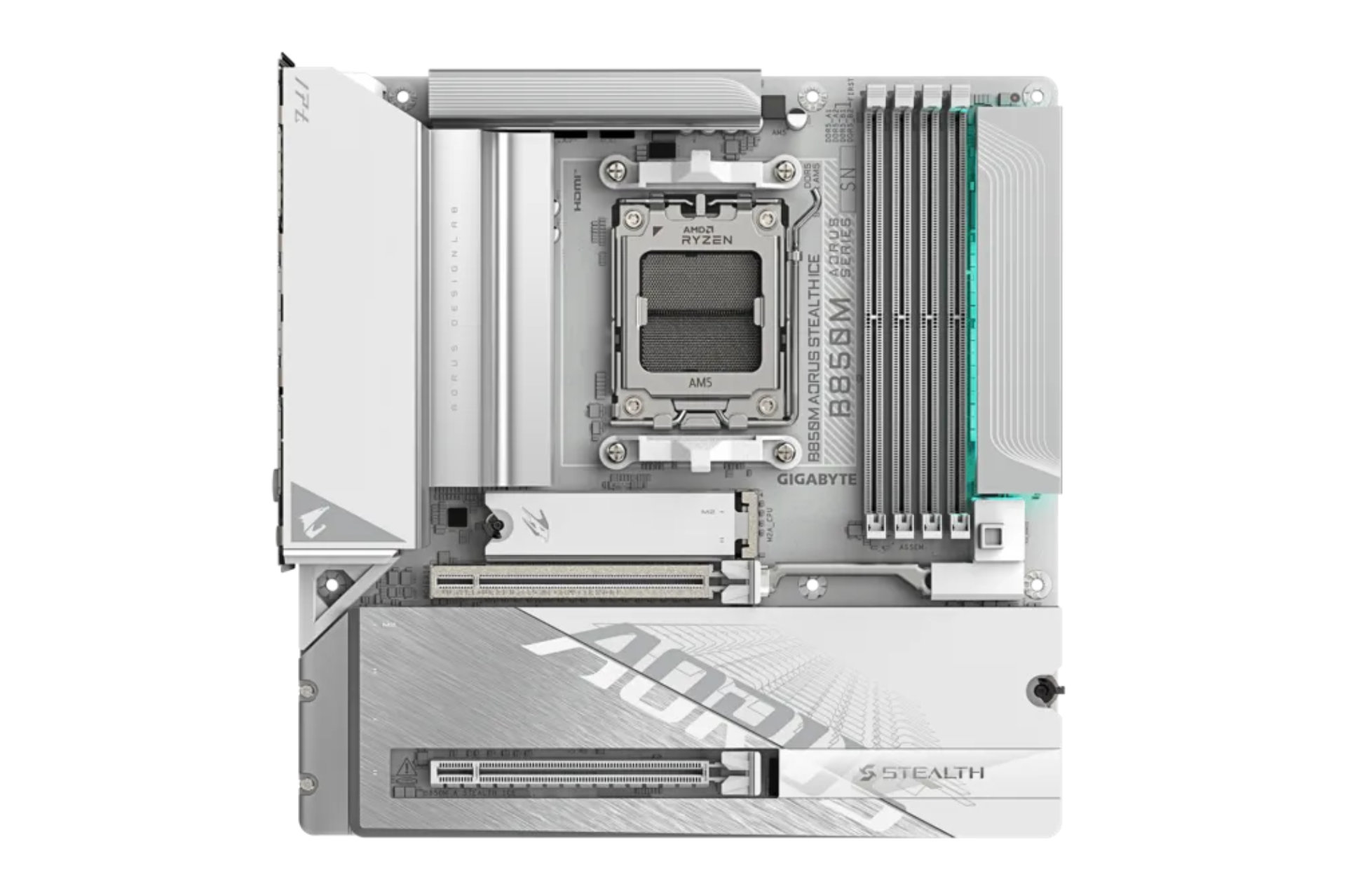 「B850M AORUS STEALTH ICE」