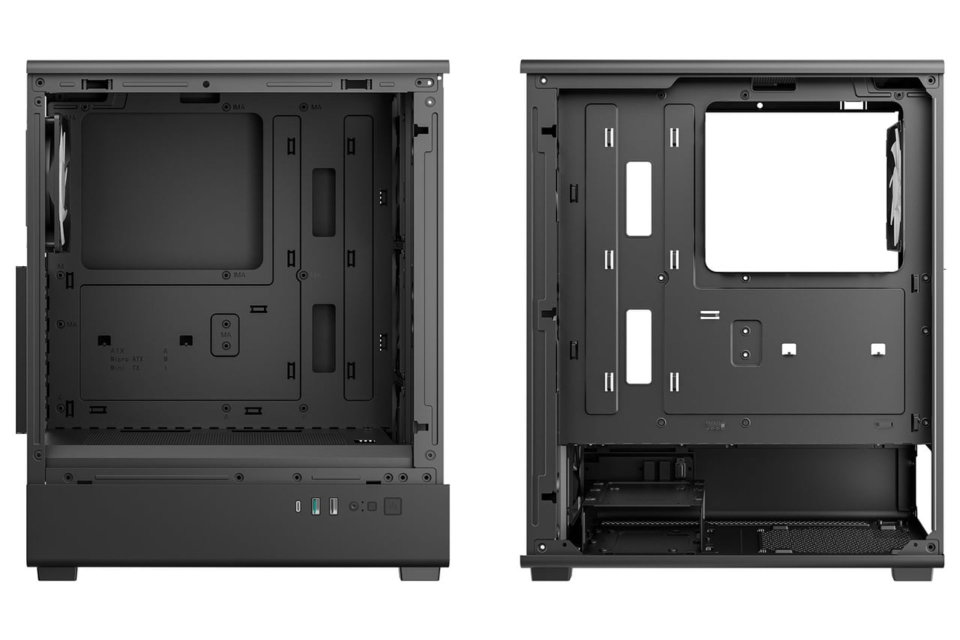 DeepCoolの高エアフローPCケース「CC550 4F」が発売、ARGBファンを4基