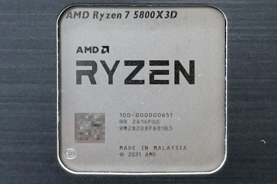 Socket AM4 10周年モデルの「Ryzen 7 5800X3D 10th Anniversary