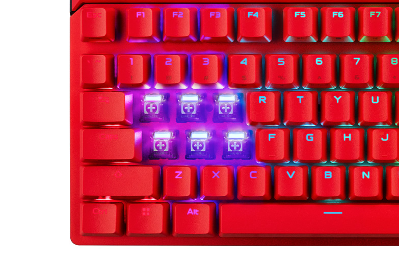 ASUSのラピトリ対応75%キーボード「ROG Falchion Ace 75 HE」に新色