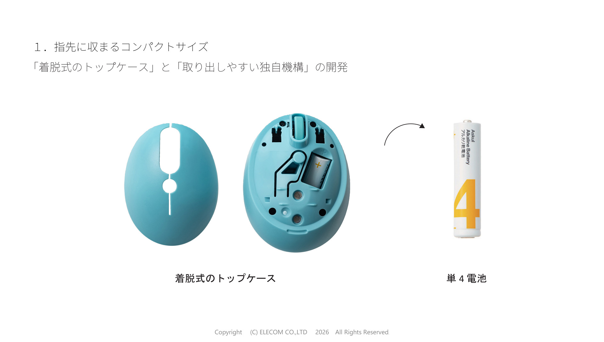 開発段階の試作品