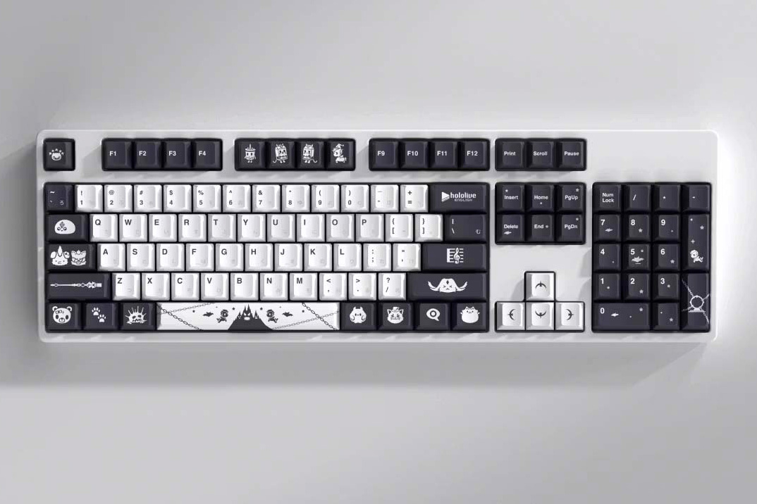 tokidoki x hololive English Advent Keycap