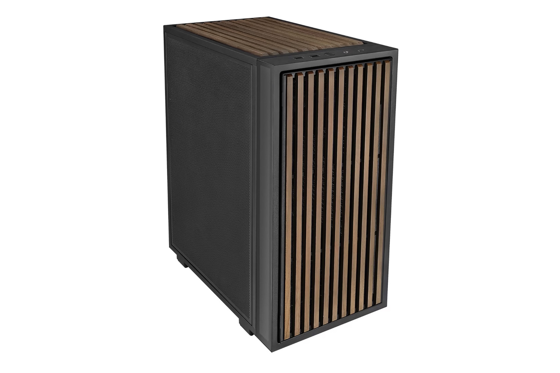 「B4-mATX Wood」に取り付けた例