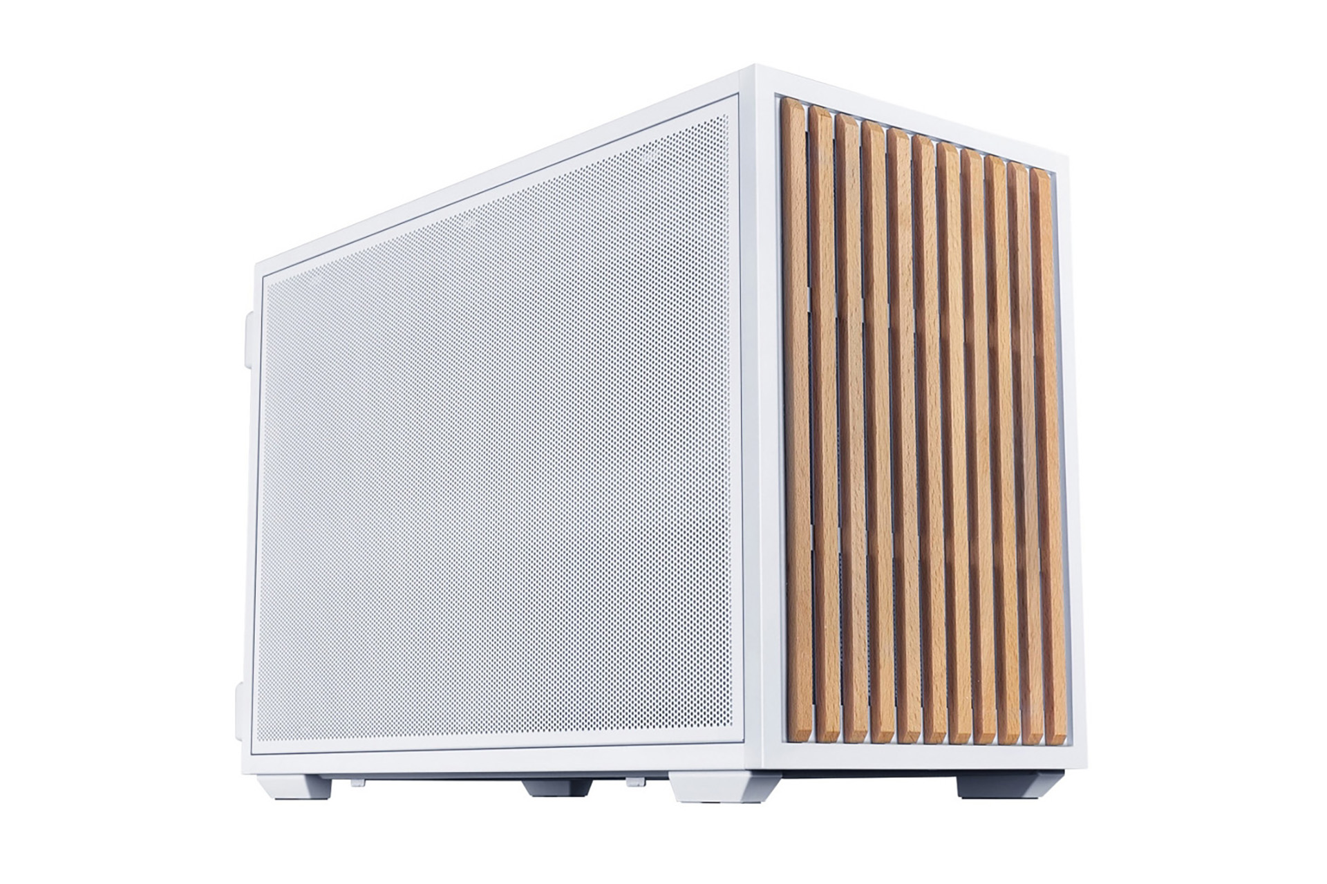 「B4-mATX Wood White」