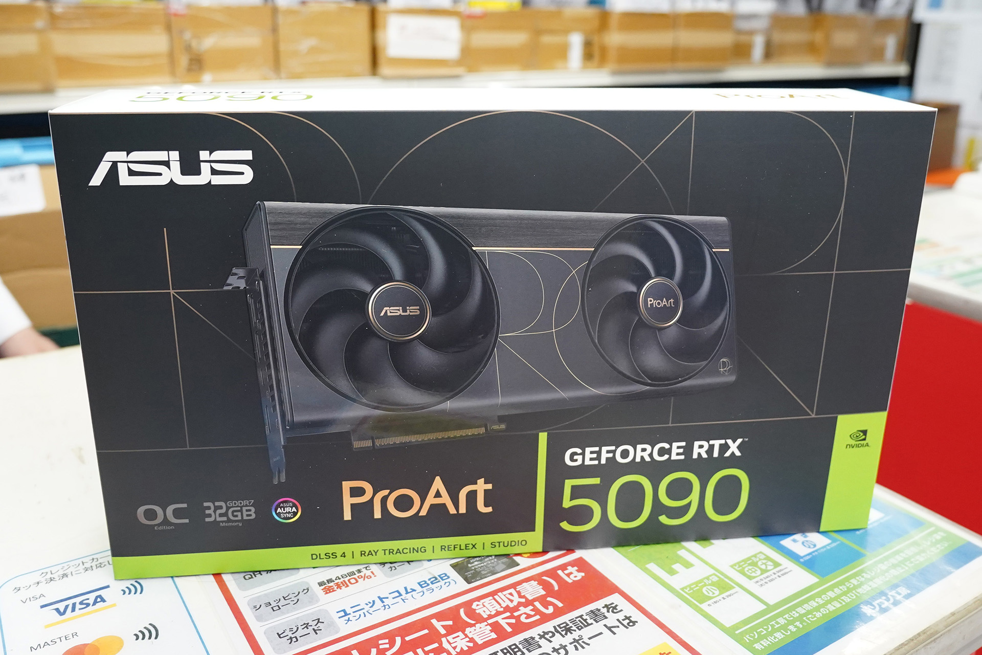 「ProArt GeForce RTX 5090 32GB GDDR7 OC Edition（PROART-RTX5090-O32G）」