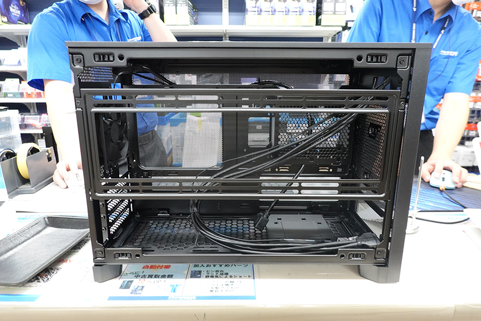 モジュラー設計を採用した4面メッシュのPCケース「MONTECH TEN」が入荷