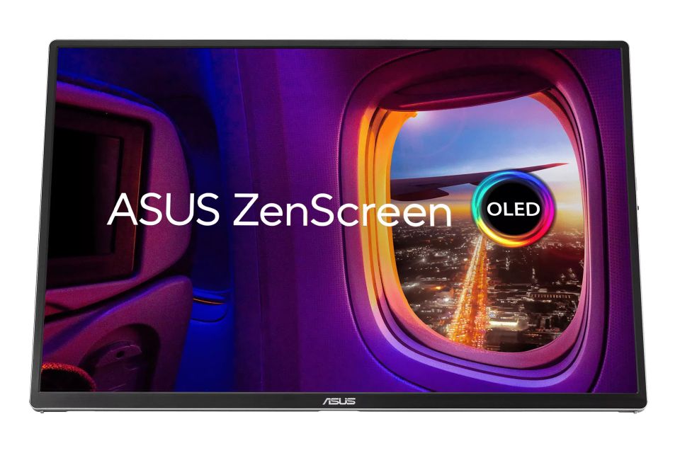 【値下げ済】ASUS フラットパネルディスプレイ 本体 16インチOLEDパネル採用の広色域モバイルモニター「ZenScreen OLED