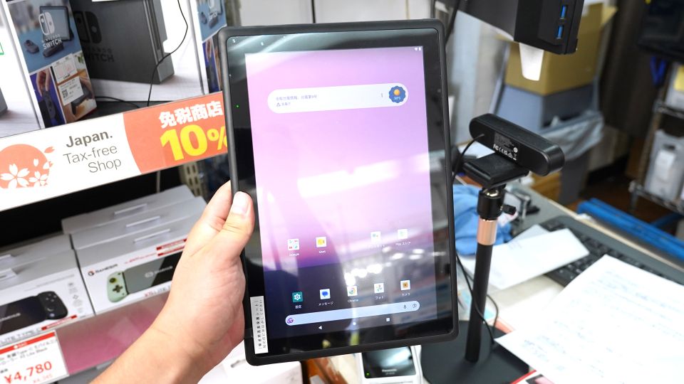 SIMフリーの法人向けAndroidタブレットが10,980円から！秋葉原で中古